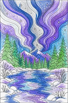 Colored example 1