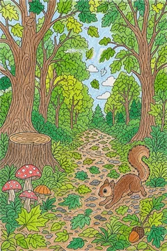 Colored example 1