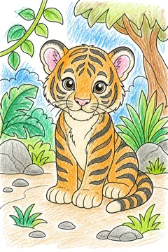 Colored example 1