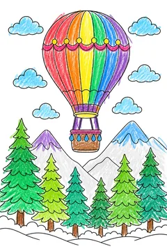 Colored example 1