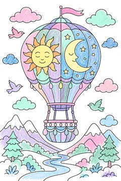 Colored example 1