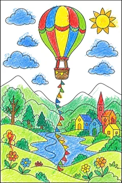 Colored example 1