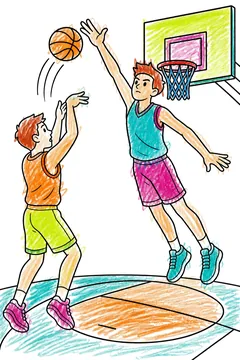 Colored example 1