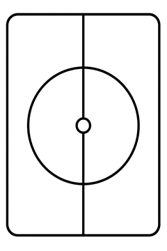 Half-Court Line line art