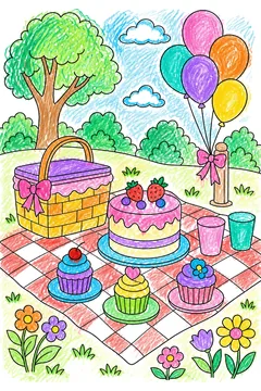 Colored example 1