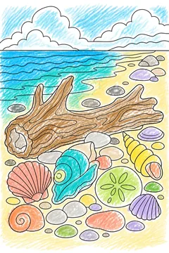 Colored example 1