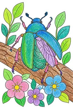 Colored example 2