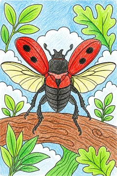 Colored example 2