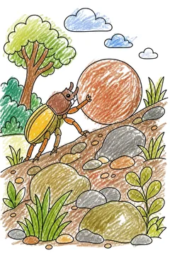 Colored example 1