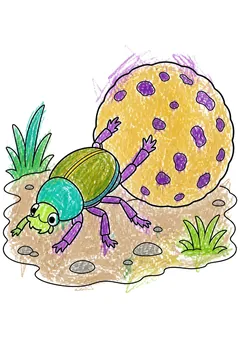 Colored example 1