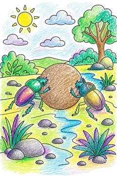 Colored example 1