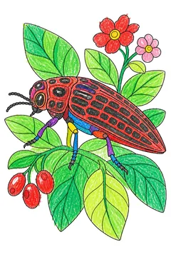 Colored example 2