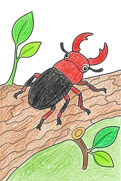 Colored example 3