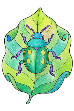 Colored example 2