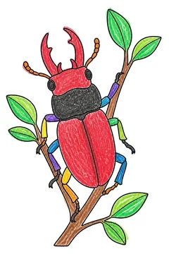 Colored example 3