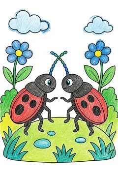 Colored example 2