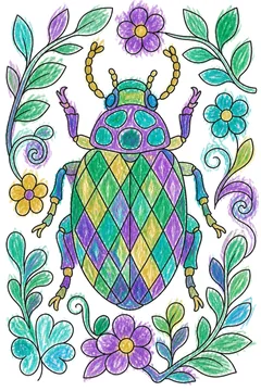 Colored example 1