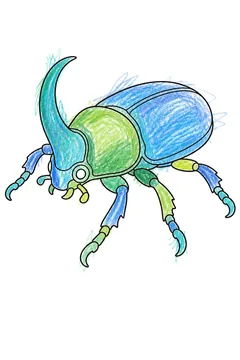 Colored example 1