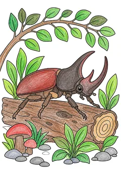 Colored example 3