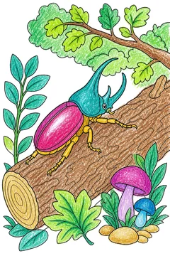Colored example 3