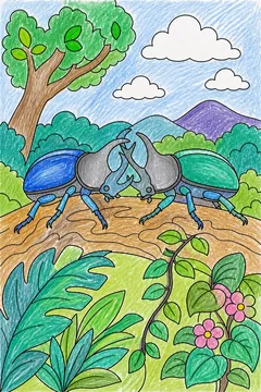 Colored example 2