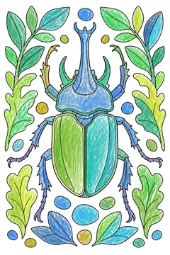 Colored example 1