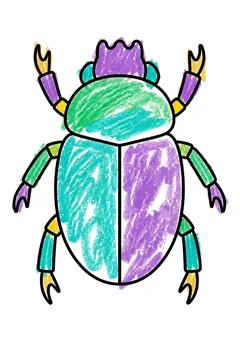 Colored example 1