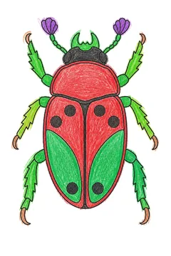 Colored example 2
