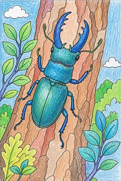 Colored example 3