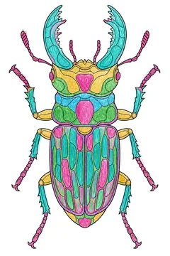 Colored example 1