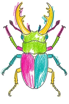 Colored example 1