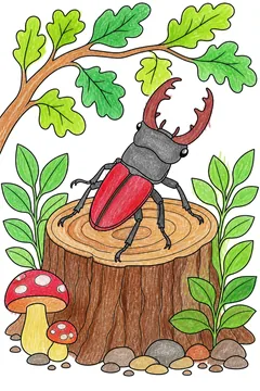 Colored example 2