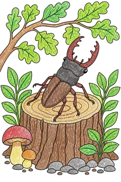 Colored example 3