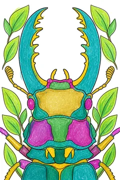 Colored example 2