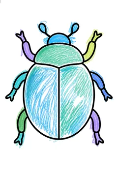 Colored example 1