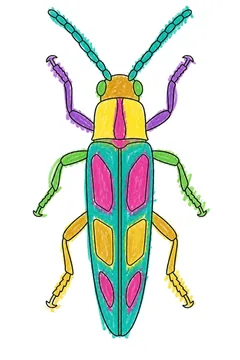 Colored example 1
