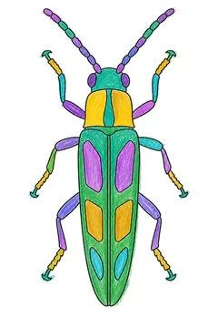 Colored example 3
