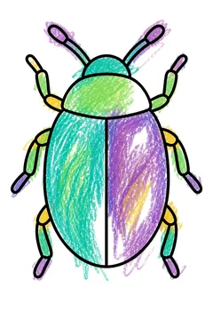 Colored example 1