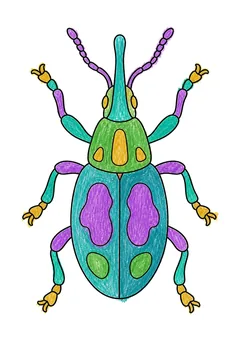 Colored example 3