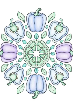 Colored example 1