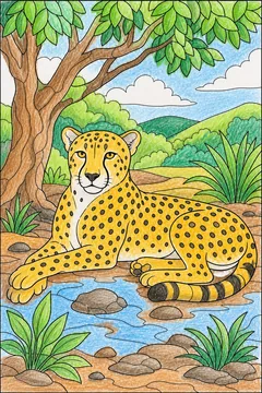Colored example 2