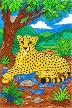 Colored example 3