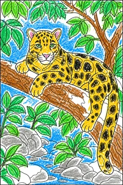 Colored example 1