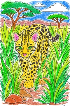 Colored example 1