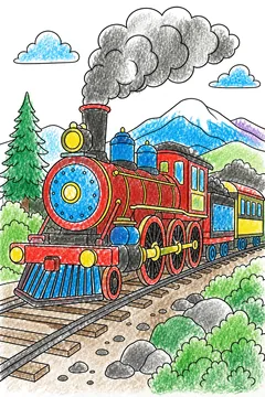 Colored example 1