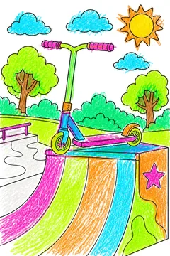 Colored example 1