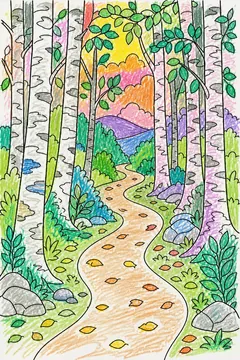Colored example 1