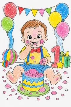 Colored example 1