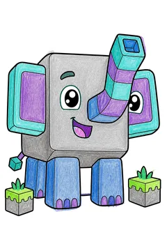 Colored example 3