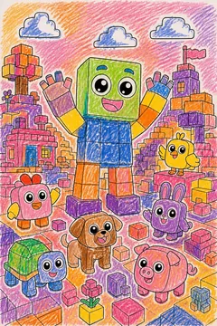 Colored example 1
